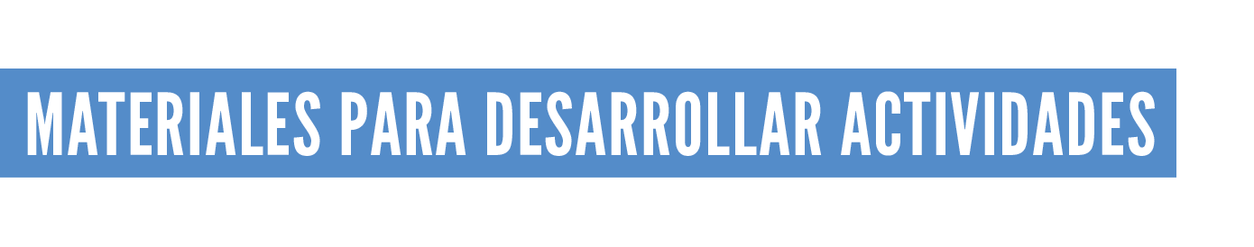 MATERIAL PARA EDUCADORAS Y EDUCADORES