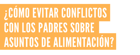 NUTRICIÓN PARA PRIMERA INFANCIA EN LAS ESCUELAS