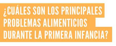 NUTRICIÓN PARA PRIMERA INFANCIA EN LAS ESCUELAS